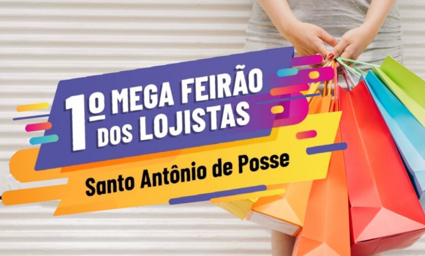 É neste final de semana: 1º Mega Feirão dos Lojistas