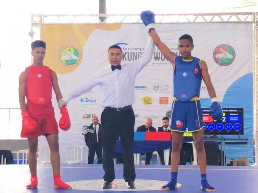 Deivison se consagra bicampeão no XXX Campeonato Brasileiro de Kung Fu Wushu