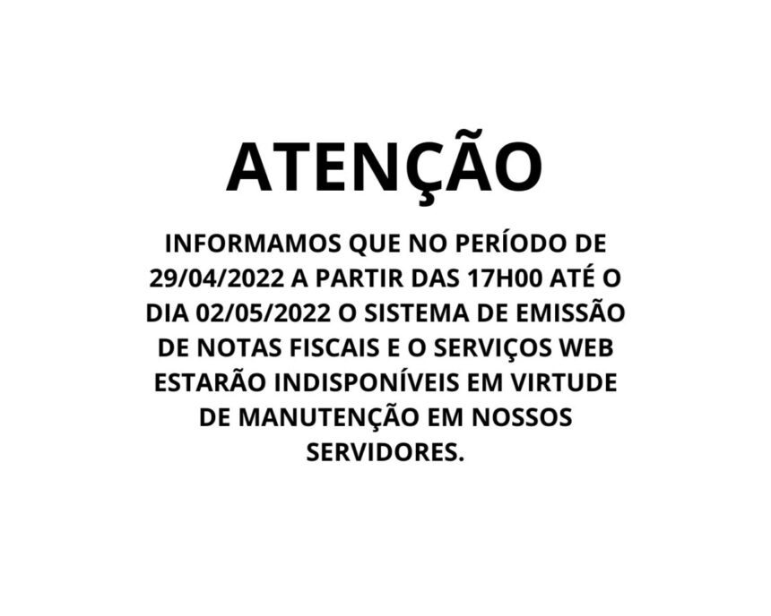 Comunicado da Prefeitura Municipal