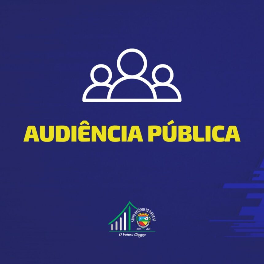 Audiência Pública para elaboração da LDO de 2024