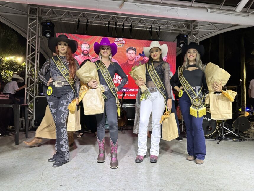 A Corte da Festa do Peão de Santo Antônio de Posse está definida