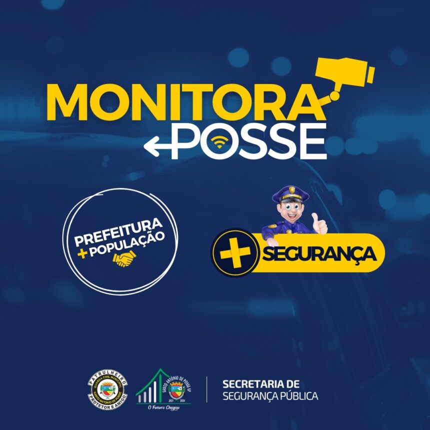 Prefeitura lança programa “Monitora Posse”